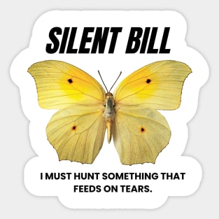 Silent Bill Sticker